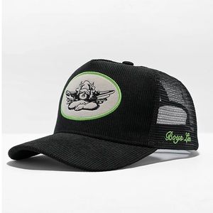 Boys Lie Black Cherub Trucker Hat